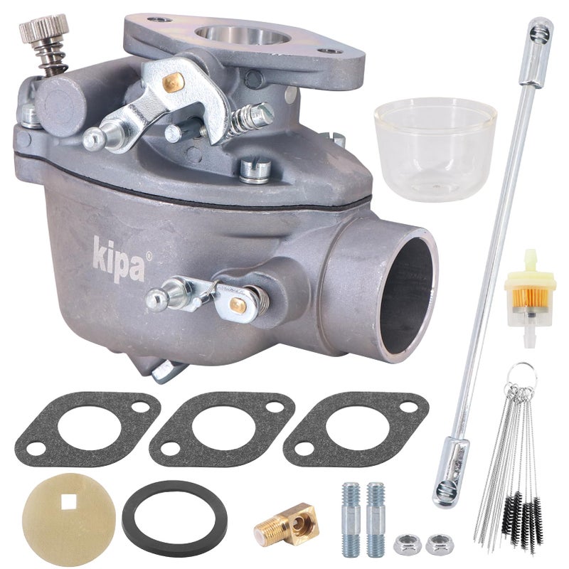 KIPA Carburetor for Ford Tractor 2N 8N 9N Heavy Duty TSX33 OEM # 8N9510C 8N9510C-HD 8N9510C TSX241B TSX-241B TSX241C TSX-241C TSX33 B3NN9510A FSC30-0032 Carb With Mouting Gasket - Image 1